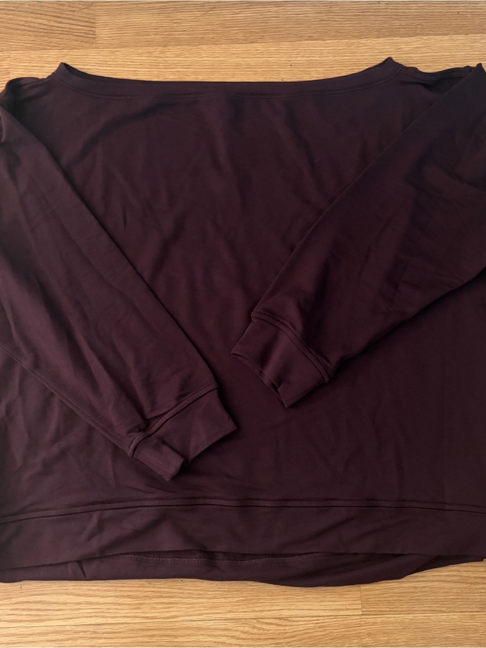 lululemon athletica Women's BeCalm Boatneck long sleeve size M